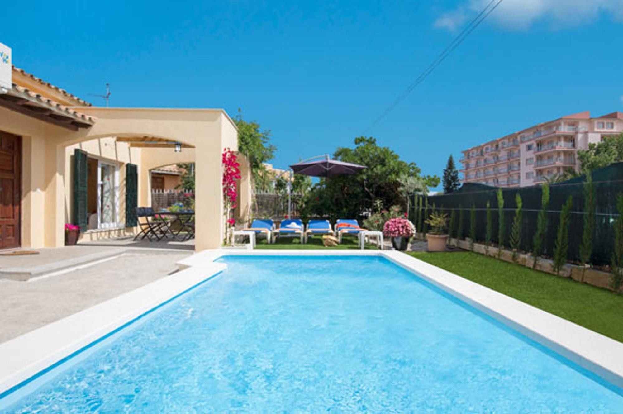 With 2 Bedrooms In Alcudia, With Wonderful View, Private P * Port de Alcudia (Mallorca)